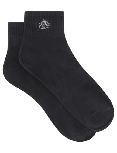 SPRINGFIELD Herren Rib Medium Contrast Tree Embroidery Bedruckte Socken, blau, 43-46 von Springfield
