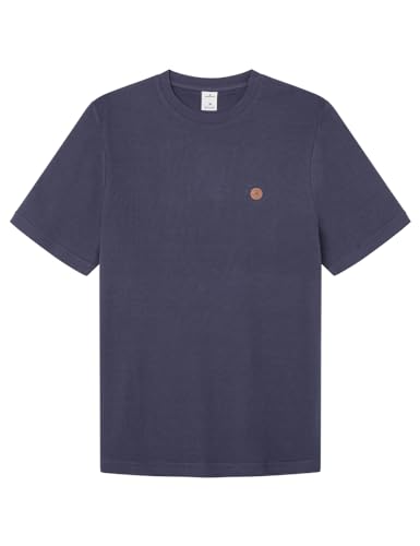SPRINGFIELD Herren Run or Burn T-Shirt, Dark_Blue, M SPRINGFIELD Herren Run or Burn T-Shirt, Dark_Blue, M von Springfield