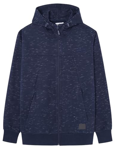 SPRINGFIELD Herren Sweatshirt Kapuzenpullover, Dark_Blue, M von Springfield