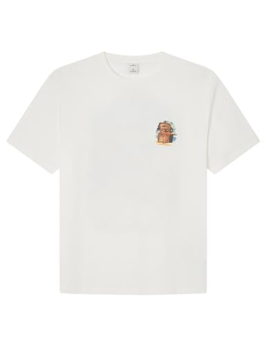 SPRINGFIELD Herren T-Shirt, Ivory, M SPRINGFIELD Herren T-Shirt, Ivory, M von Springfield