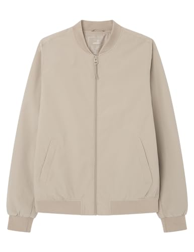 SPRINGFIELD Herren Technical Bomber Jacke, Sand, XL von Springfield