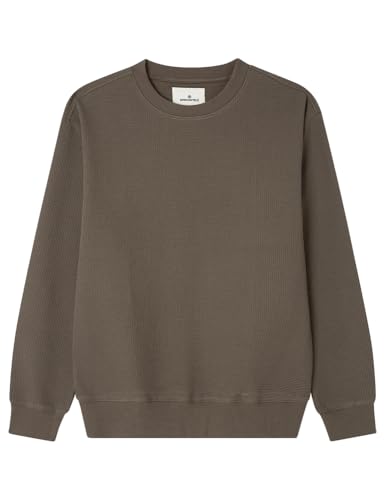 SPRINGFIELD Herren Waffle Jersey L/S Ribbed Cuffs Structure Sweatshirt, hautfarben, Large SPRINGFIELD Herren Waffle Jersey L/S Ribbed Cuffs Structure Sweatshirt, hautfarben, Large von Springfield