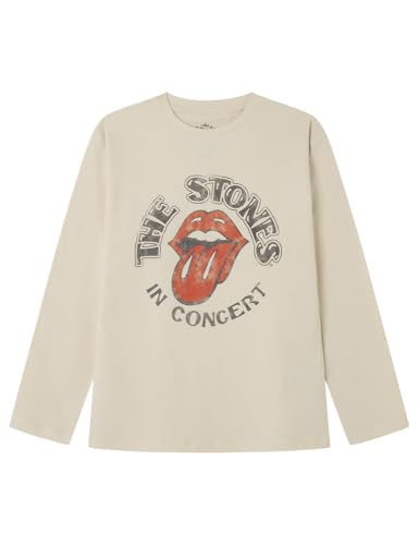 SPRINGFIELD Jungen Long Sleeve Licensed T-Shirt, Rolling Stones Langarmshirt, bunt, 11-12 Jahre von Springfield