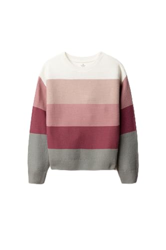 SPRINGFIELD Mädchen Cotton Knit Wide Stripes Green Sweatshirt, Rosa, 5-6 Jahre SPRINGFIELD Mädchen Cotton Knit Wide Stripes Green Sweatshirt, Rosa, 5-6 Jahre von Springfield