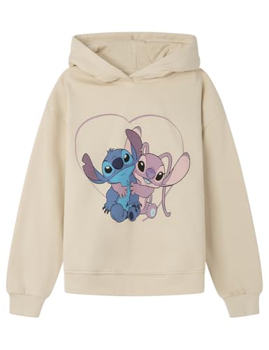 SPRINGFIELD Mädchen Licensed Hoodie Lilo Stitch & Angel Heart Kapuzenpullover, bunt, 5-6 Jahre von Springfield