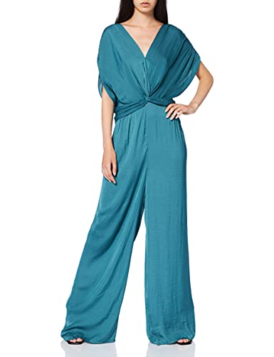 Springfield Damen 4.pc.Mono Poly Lavado Jumpsuit, Grün (Gama Verdes 29), 32 (Herstellergröße: 34) von Springfield