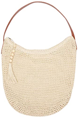 Springfield Damen Bast Stofftasche, Sandfarben Springfield Damen Bast Stofftasche, Sandfarben von Springfield