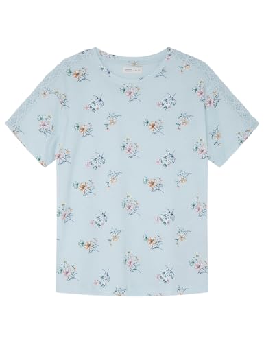 Springfield Damen Böhmisch Bluse, Blautöne 3, Medium Springfield Damen Böhmisch Bluse, Blautöne 3, Medium von Springfield