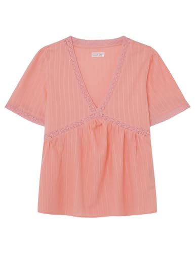 Springfield Damen Bluse, Rosa, 40 von Springfield