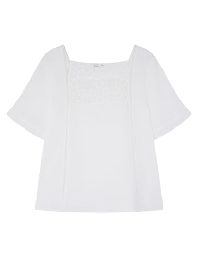 Springfield Damen Bluse, beige, 38 von Springfield