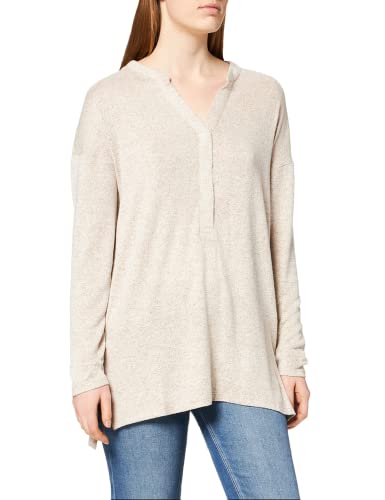 Springfield Damen Camiseta Manga Larga TELEDIARIO Unterhemd, Dunkelbraun, Large von Springfield