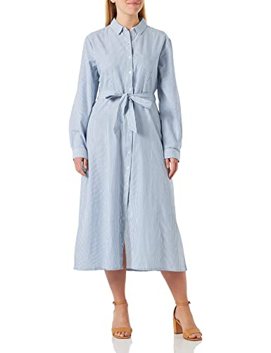 Springfield Damen Kleid, Mittelblau, 34 von Springfield