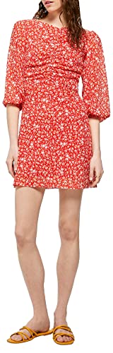 Springfield Damen Dress Kleid, rot, X-Large von Springfield