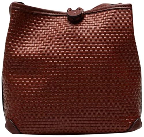 Springfield Damen Geflochtene Tasche PU Stofftasche, Braun mittel von Springfield