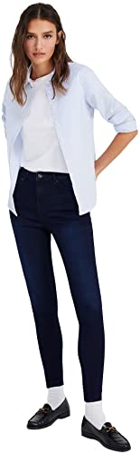 Springfield Damen Jegging nachhaltiges Waschen Jeans, Blau (Azul Medio), 34 von Springfield