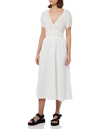 Springfield Damen Kleid, weiß, 32 Springfield Damen Kleid, weiß, 32 von Springfield
