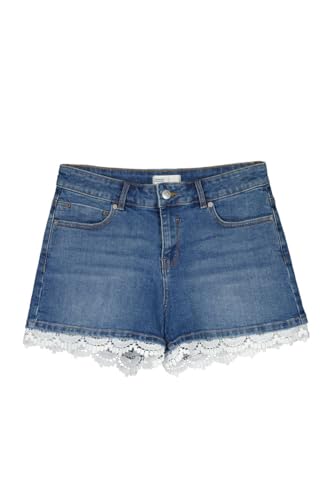Springfield Damen Kurze Hosen Shorts, Blau (Azul Medio), 42 von Springfield