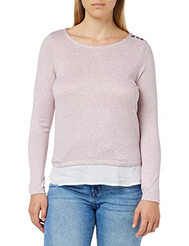 Springfield Damen Langärmliges T-Shirt, Lila, Medium von Springfield