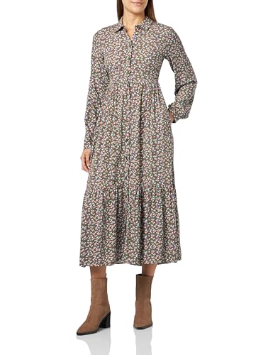 Springfield Damen Modern Kleid, Dunkes Kakigrün A, 40 von Springfield