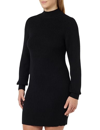 Springfield Damen Modern Kleid, Schwarz 5, S von Springfield