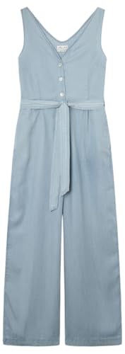 Springfield Damen Pantalones Anzughose, Azul Medio, 34W/25L von Springfield