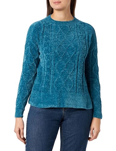 Springfield Damen Polo-Pullover, Blau/Ente, L von Springfield