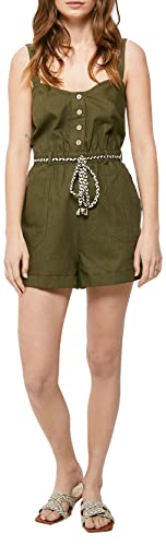 Springfield Damen Shorts, Weißer Hintergrund, 32 von Springfield
