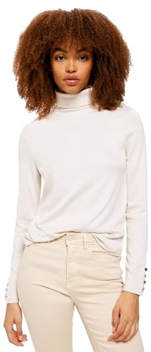 Springfield Damen T-Shirt, Sandfarben, Medium Springfield Damen T-Shirt, Sandfarben, Medium von Springfield