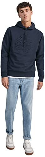 Springfield Herren Kapuze Sweatshirt, Marineblau, XL von Springfield