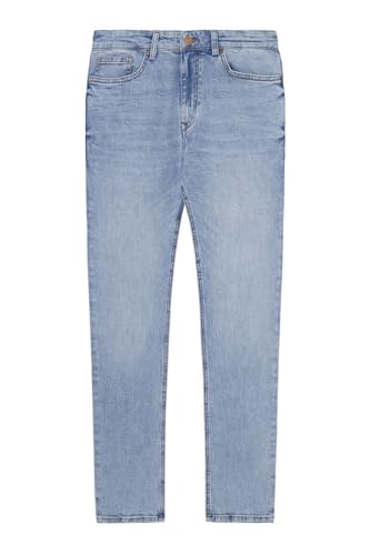 Springfield Herren Polo-Pullover, Hellgrau/Silber, Medium von Springfield