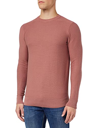 Springfield Herren Polo-Pullover, Rosa, XL von Springfield