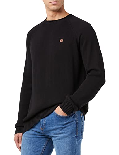 Springfield Herren Polo-Pullover, Schwarz, M von Springfield