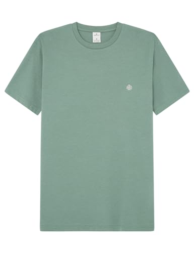 SPRINGFIELD Herren Essential Tree T-Shirt, Green, XL von Springfield