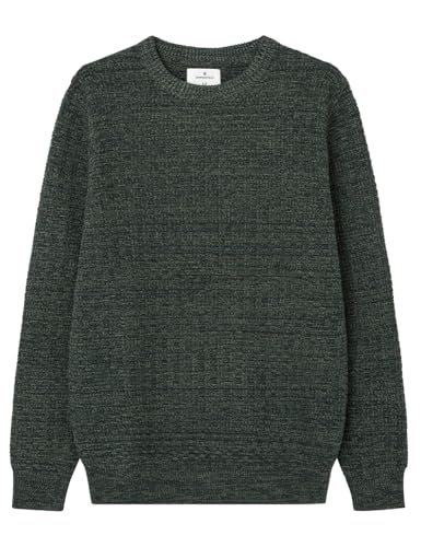 Springfield Herren Suéter Polo-Pullover, Verde, L von Springfield