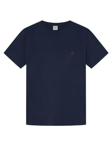 Springfield Herren T-Shirt, Blau (Azul Medio), S von Springfield