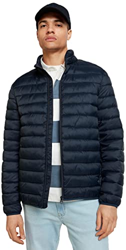 Springfield Herren Wattierte Jacke Mantel, Navy, M von Springfield