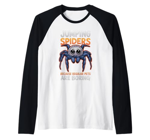 Springspinnen sind nicht langweilig, cooles Cartoon-Design f Raglan Springspinnen sind nicht langweilig, cooles Cartoon-Design f Raglan von Springspinnen sind nicht langweilig cooles Cartoon
