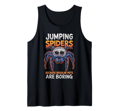 Springspinnen sind nicht langweilig, cooles Cartoon-Design f Tank Top Springspinnen sind nicht langweilig, cooles Cartoon-Design f Tank Top von Springspinnen sind nicht langweilig cooles Cartoon