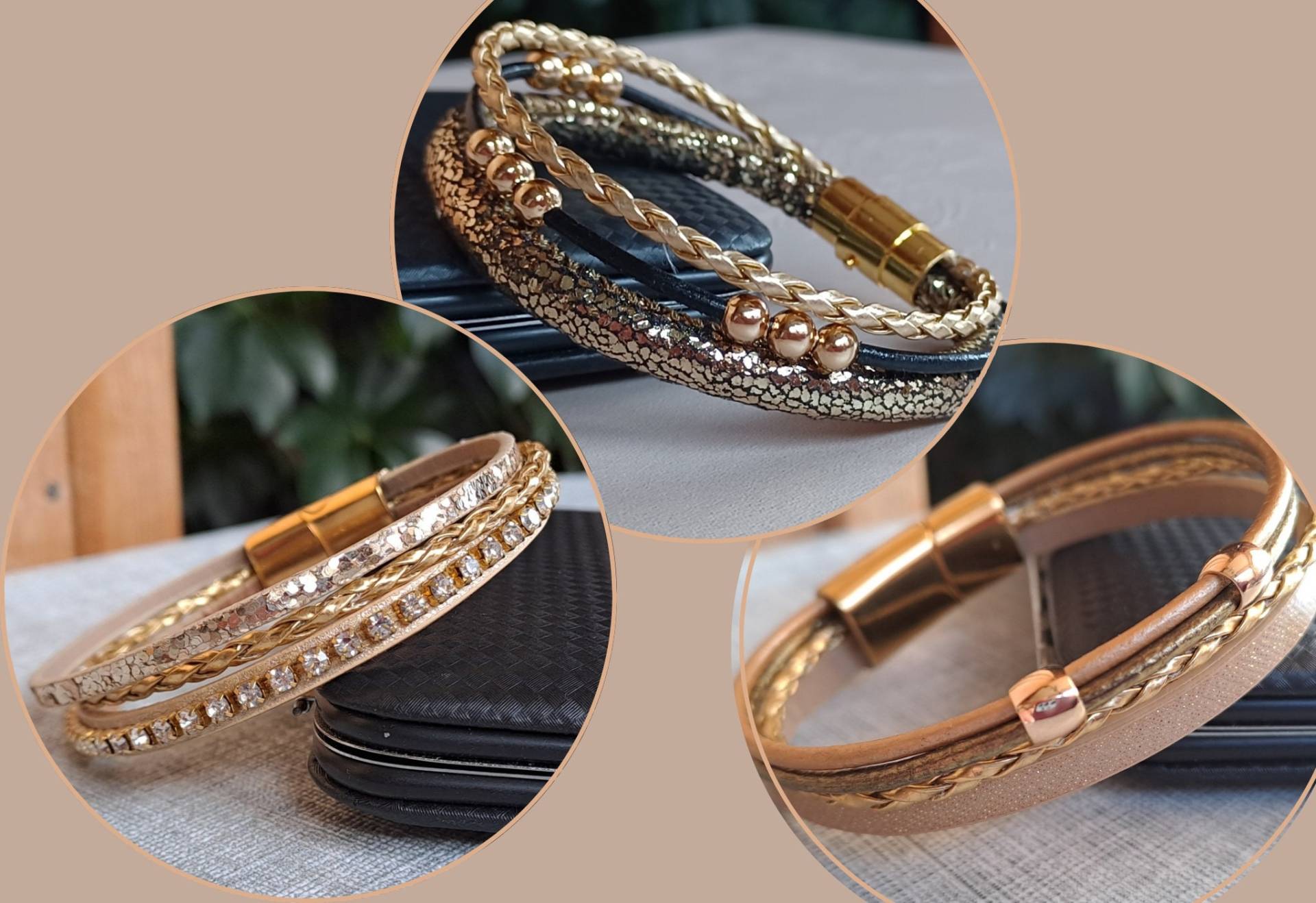 Armband Gold Mit Perlen Armband Gold Mit Perlen von SpringtimeArmbaender