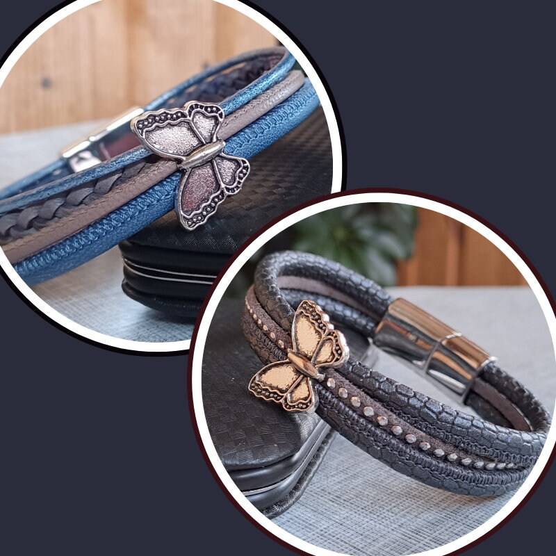 Damenarmbänder Mit Schmetterling von SpringtimeArmbaender