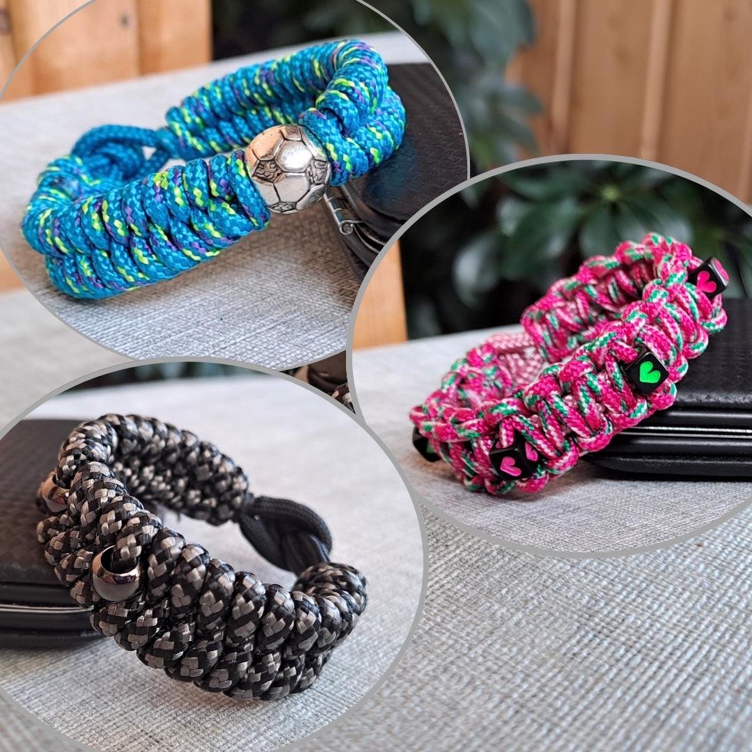 Kinderarmband Aus Paracord Mit Perlen Kinderarmband Aus Paracord Mit Perlen von SpringtimeArmbaender