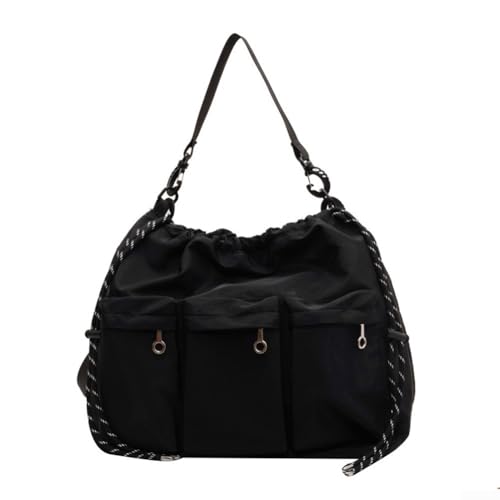 Springwillfly Modische Umhängetasche aus Nylon mit mehreren Taschen, leicht zu tragen Springwillfly Modische Umhängetasche aus Nylon mit mehreren Taschen, leicht zu tragen von Springwillfly