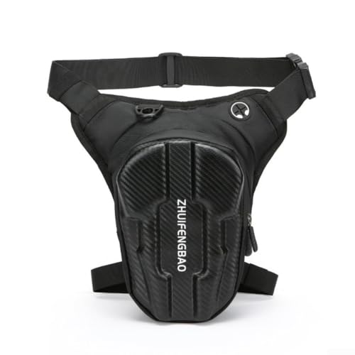 Springwillfly Motorrad-Beintasche für den Außenbereich, mit wasserabweisendem Material, verstellbarer Passform und geräumigem Stauraum für Handy, Geldbörse und Schlüssel (C) von Springwillfly