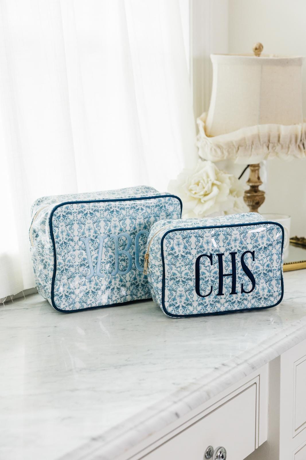 Camilla Moss X Swp // Florale Make-Up Tasche, Etui, Geschenk Für Sie, Kulturbeutel, Kulturtasche von SprinkledWithPink