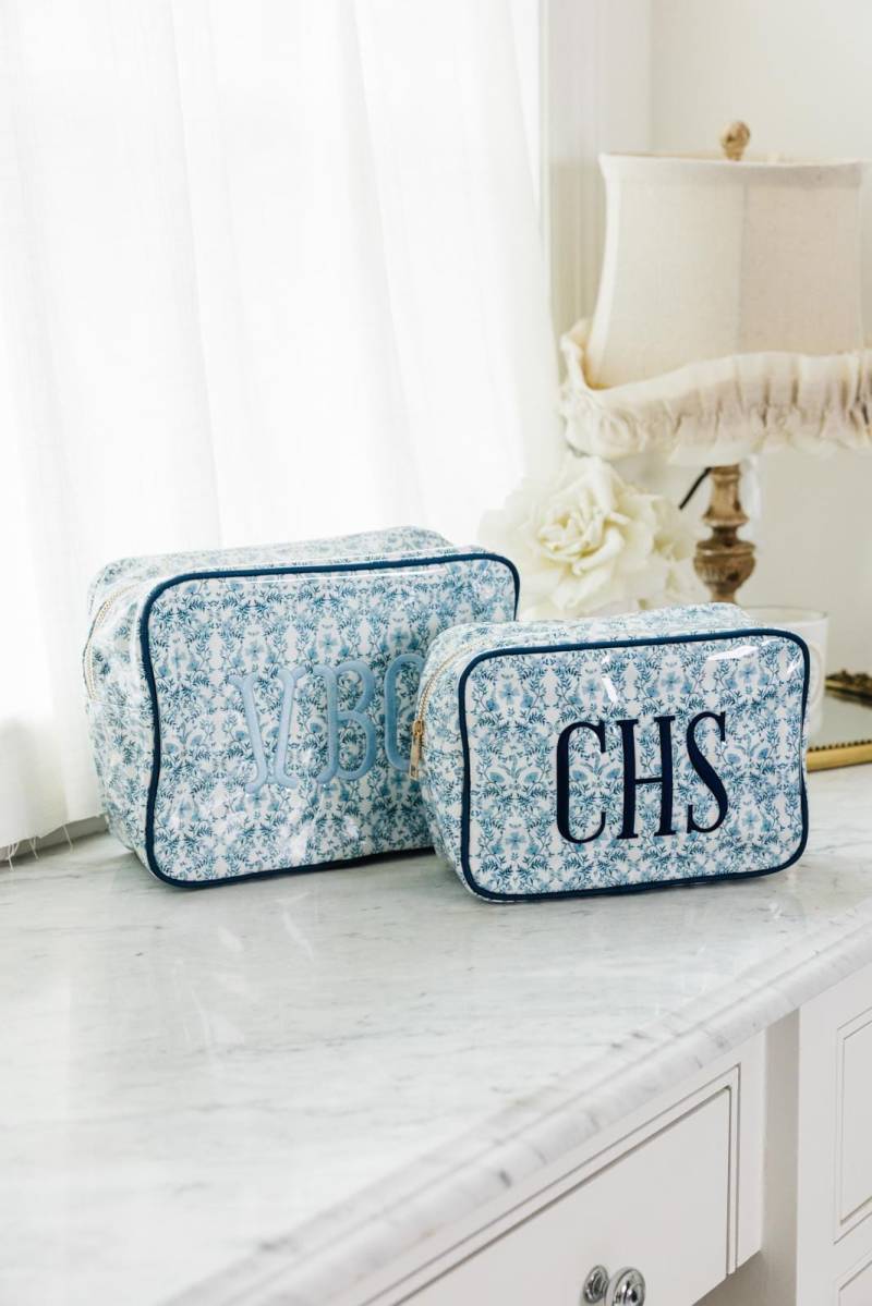 Camilla Moss X Swp // Florale Make-Up Tasche, Etui, Geschenk Für Sie, Kulturbeutel, Kulturtasche von SprinkledWithPink