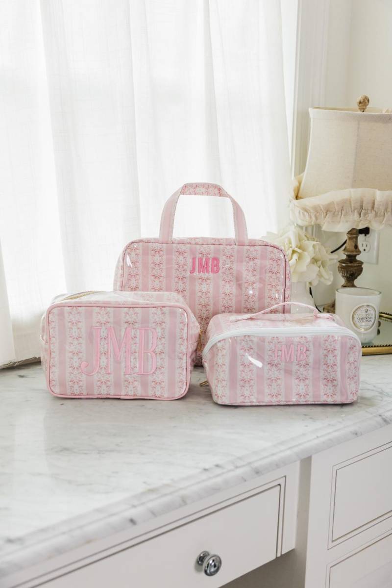 Camilla Moss X Swp // Florale Make-Up Tasche, Etui, Geschenk Für Sie, Kulturbeutel, Kulturtasche von SprinkledWithPink