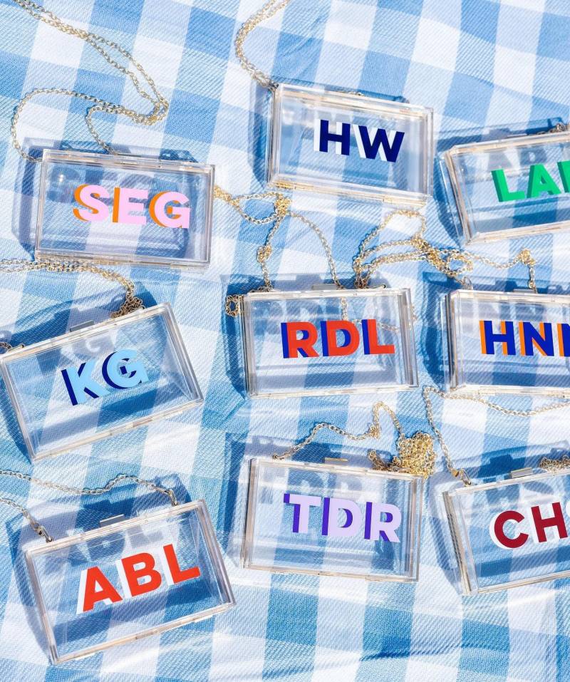 Shadow Monogram Stadion Tasche von SprinkledWithPink