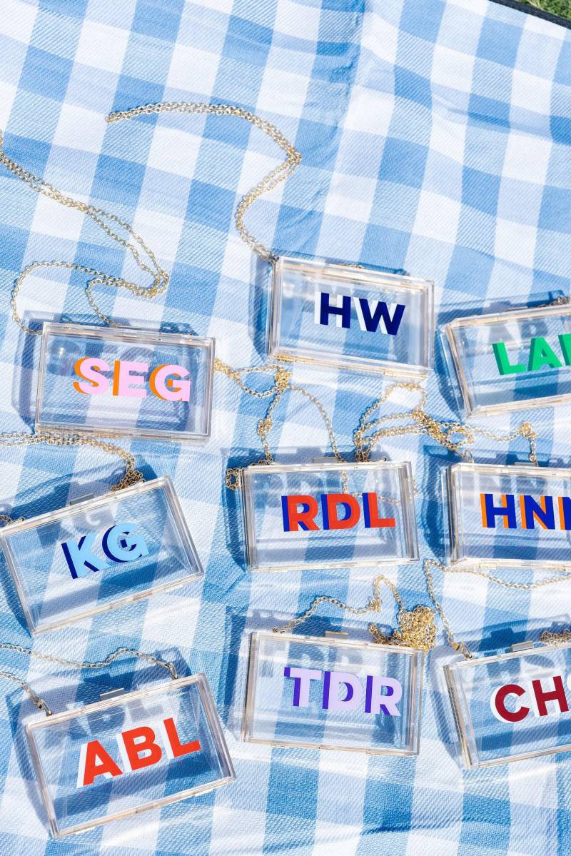 Shadow Monogram Stadion Tasche von SprinkledWithPink