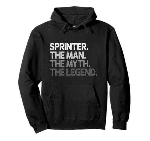 Sprinter Geschenk The Man Mythos Legend Pullover Hoodie Sprinter Geschenk The Man Mythos Legend Pullover Hoodie von Sprinter Gifts