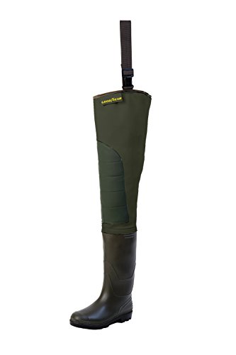 Premium Watstiefel WRP02, Teichstiefel, Angelstiefel, Fischerstiefel (42) von Goodyear